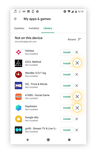 Here's how to delete unused apps.