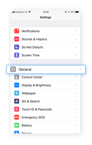 Um Ihr iOS auf die Werkseinstellungen zurückzusetzen, gehen Sie zunächst zu den Einstellungen und wählen Sie die Option „Allgemein“ aus.