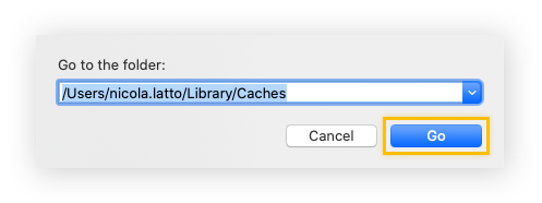 Type in your username here in order to access the cache.