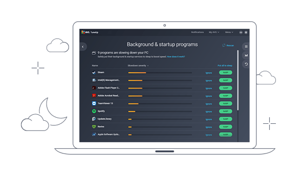 Sleep Mode in AVG TuneUp