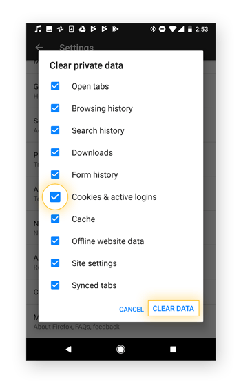 Here's how to get rid of cookies, history, and more all in one place.