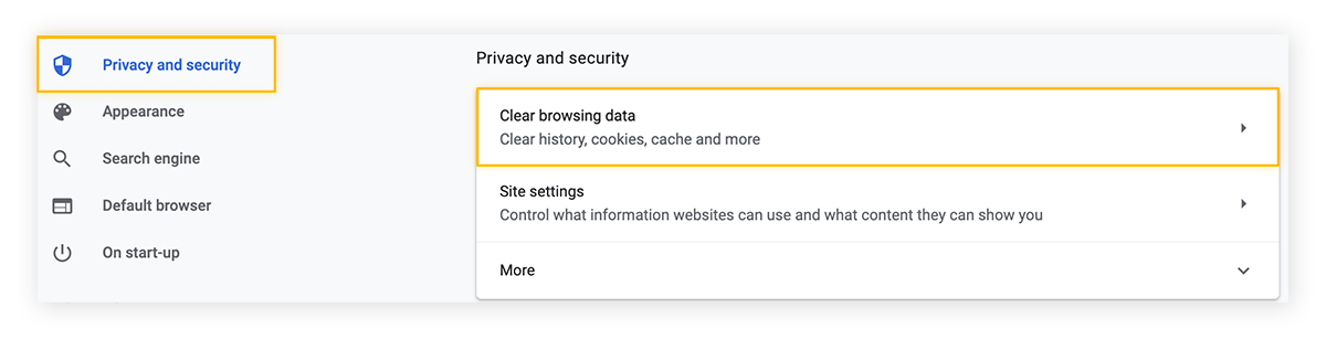 google chrome clear cache keyboard shortcut mac