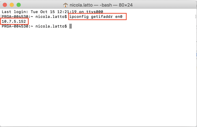 Voici comment utiliser le Terminal pour trouver votre IP locale sur Wi-Fi.
