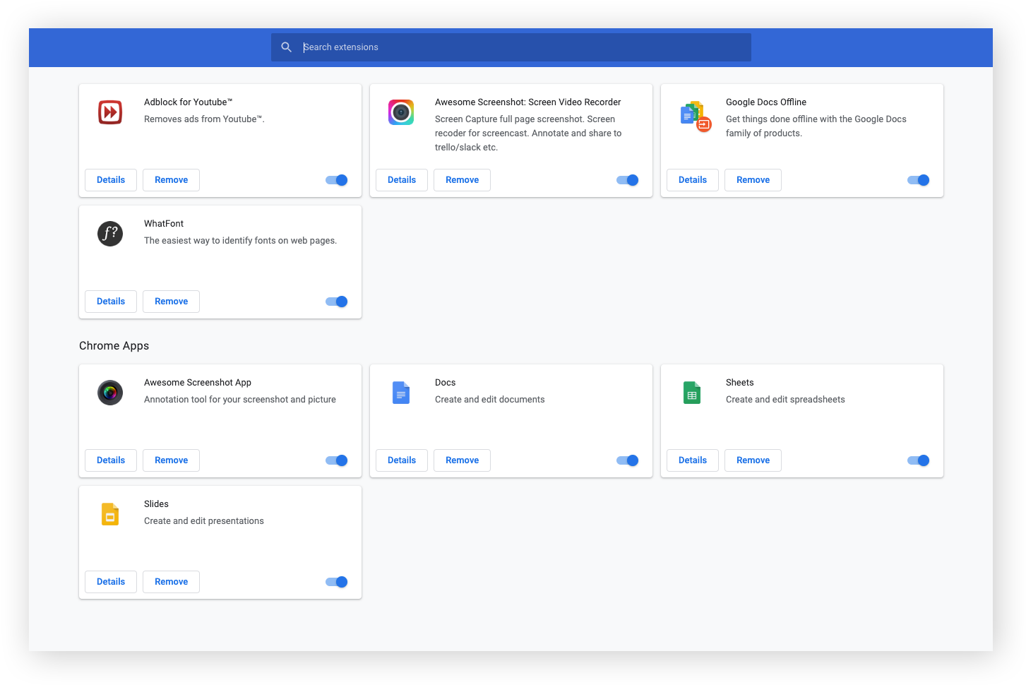 Rimozione delle estensioni in Google Chrome per eliminare software dannoso.