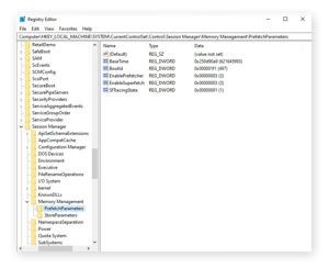 Windows 10 için kayıt defterindeki ön ressam parametrelerine erişme