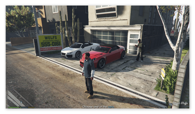 Grand Theft Auto V on Windows 10 with the lowest graphics settings