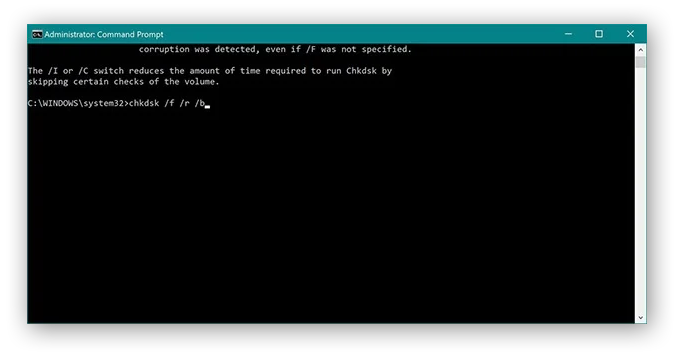 Invite de commandes administrateur