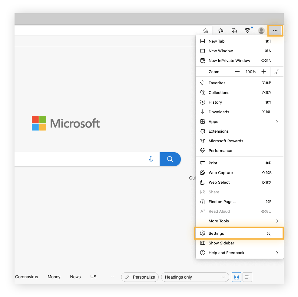Come pulire la cache in Microsoft Edge