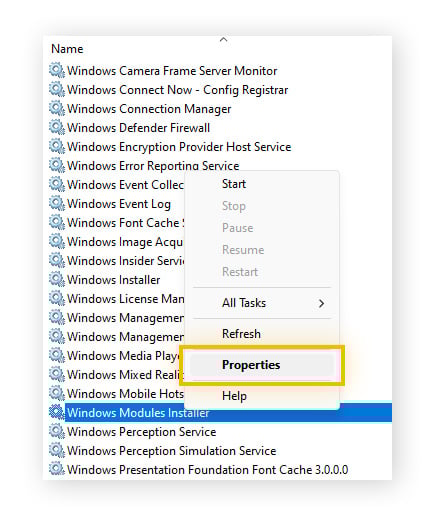 Fix Windows Modules Installer Worker High CPU Usage