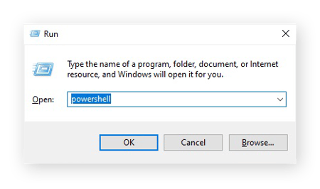 Abrir la ventana Símbolo del sistema en Windows 10