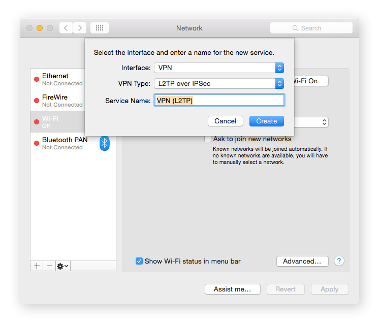 How To Setup VPN on Mac & Turn it on