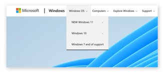  Velge en Versjon Av Windows du vil kjøpe På Microsofts nettsted