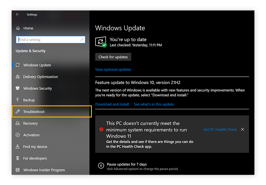 What to Do When Windows Update Failed or Isn't Working