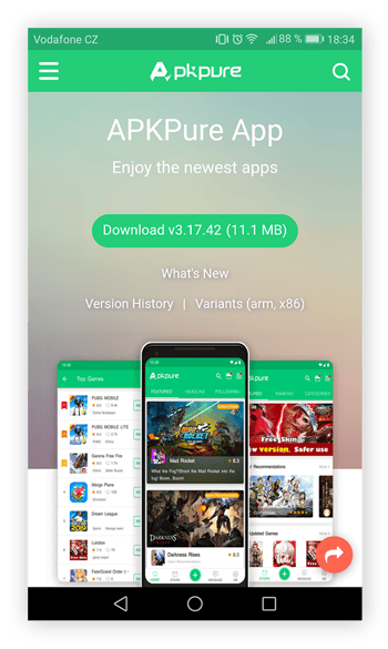 Google Play Store - Versões antigas APK