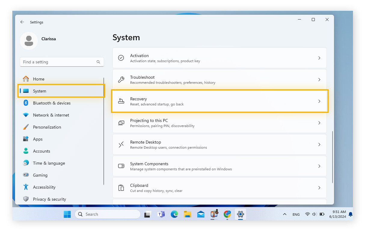 You can access Windows 10 and 11 Safe Mode via Settings.