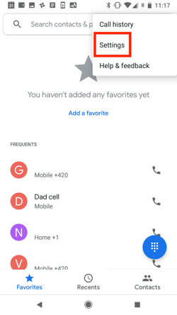 Follow these steps to enable Google’s call filtering against robocalls.