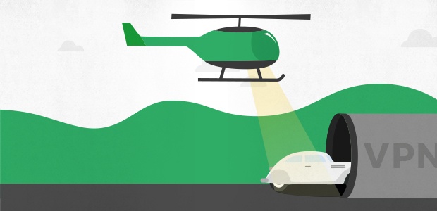 Wie ein VPN funktioniert: das Auto und der Tunnel Wie ein VPN funktioniert: das Auto und der Tunnel