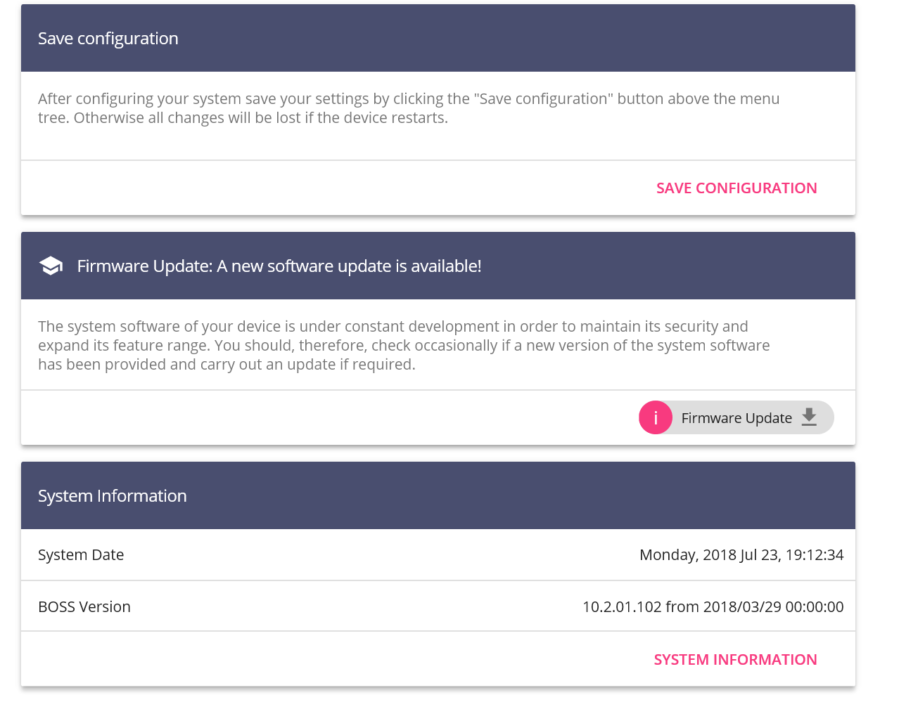 Actualización del firmware del router