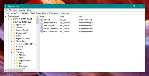 So sieht die Windows-Registrierung aus So sieht die Windows-Registrierung aus