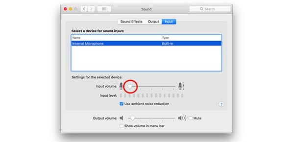 Cómo ajustar los niveles del micrófono en un Mac